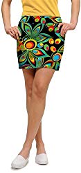 Womens golf attire etiquette Loudmouth floral skirt
